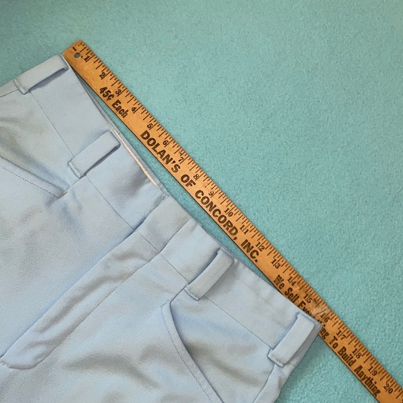 JCPenney 1970’s Flight 1 leisure suit jacket slacks polyester sky blue size 44R - Picture 7 of 12